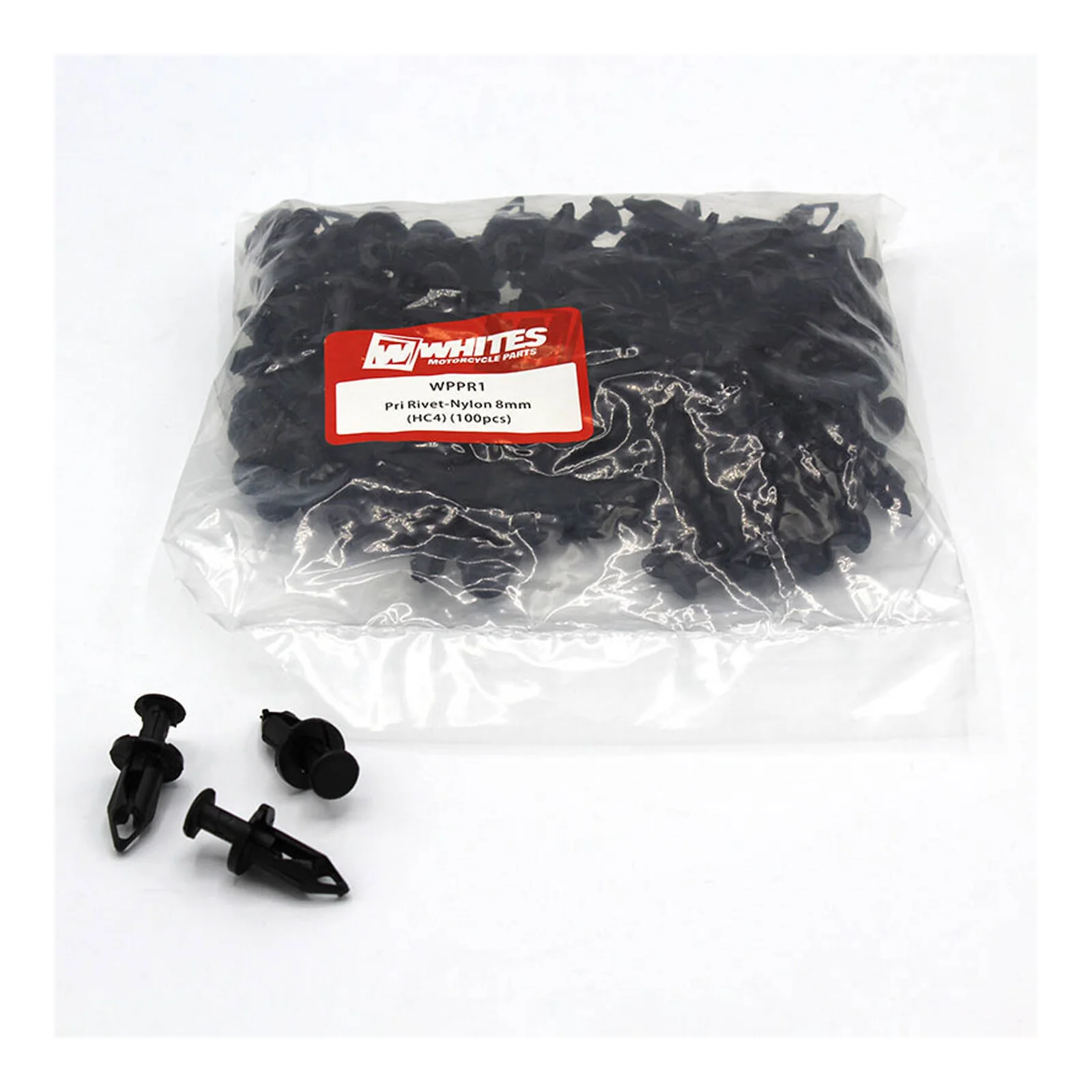 Whites Nylon Pry Rivets - 8mm (100 Pack) - Image 2