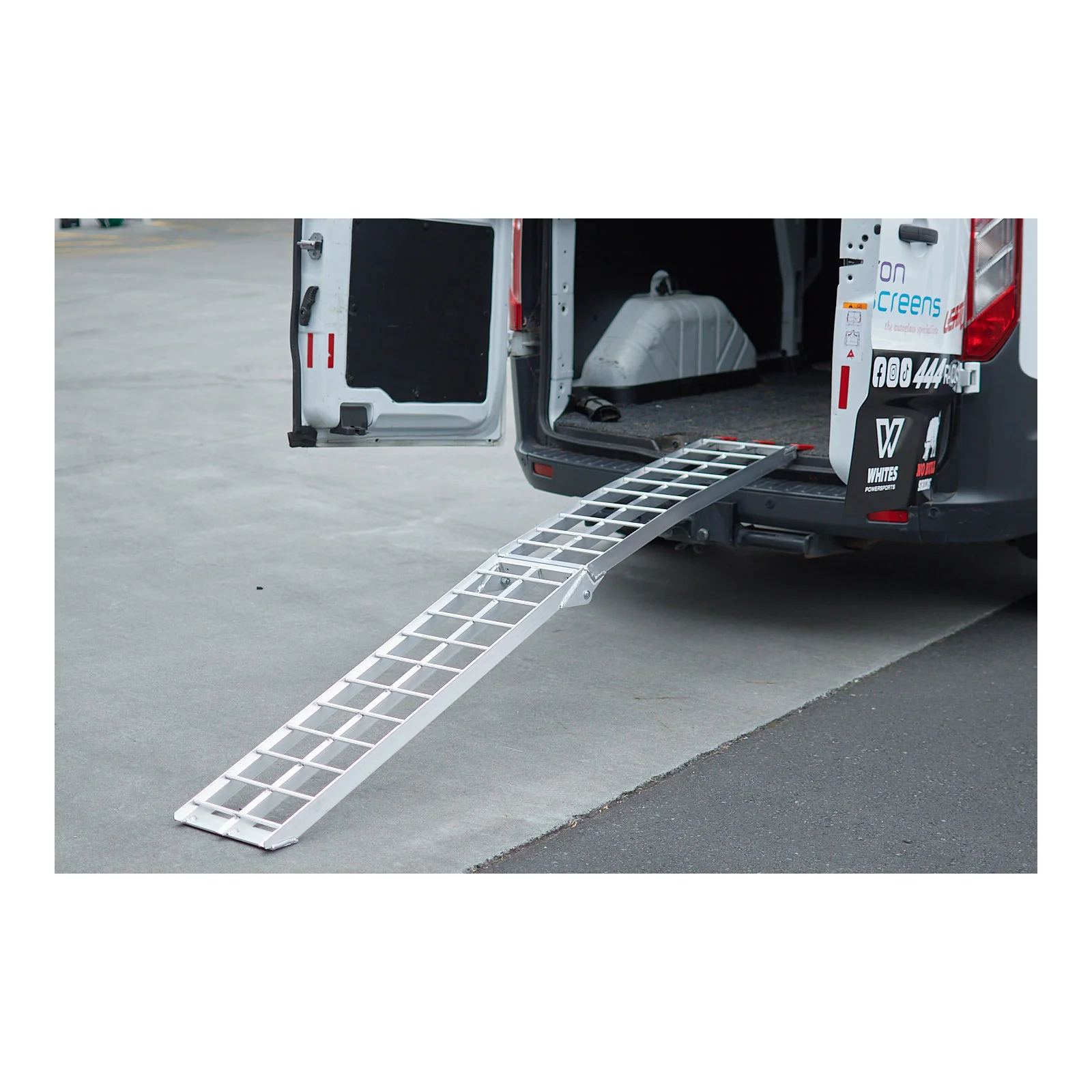 WHITES 002 ALLOY RAMP FOLDING 226X30c 340kg rated X-Barstyle - Image 2