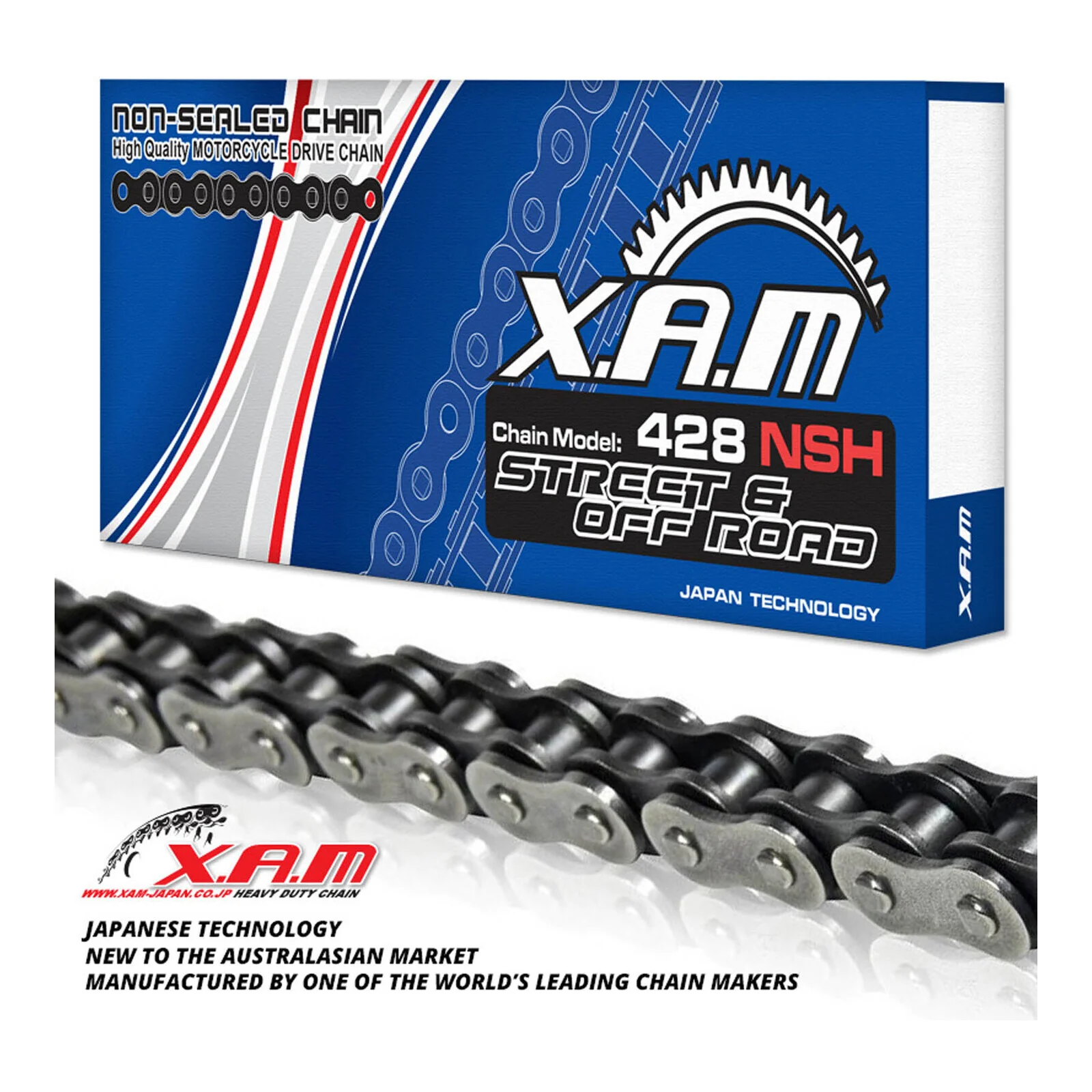 XAM Sprocket Kit Suzuki GSXS125 HD 14/45 - Image 3