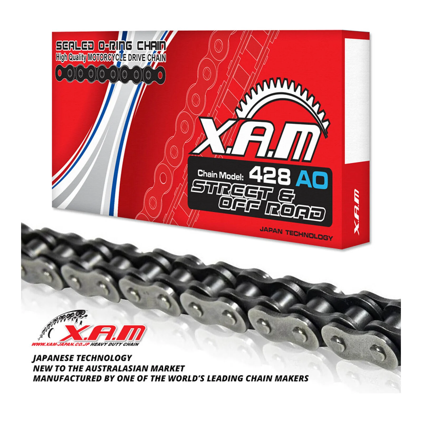 XAM Sprocket Kit Suzuki GSXS125 O-Ring 14/45 - Image 5